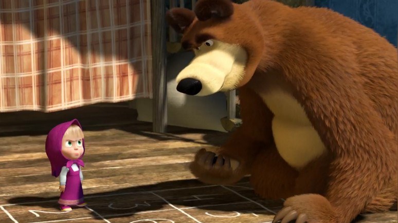 Libération Маша и её медведьворчун стали в мире