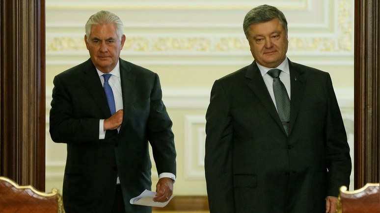ГОРДОН: украинская оппозиция пожаловалась Тиллерсону на Порошенко