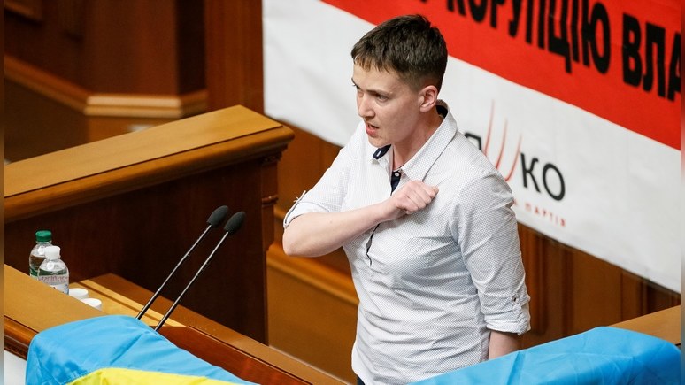 Обозреватель: в «грядущей большой войне» Савченко предрекла Украине роль полигона