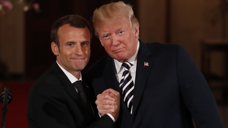 Hill: Трамп и Макрон договорились сорвать Ирану «сезон охоты» в Сирии