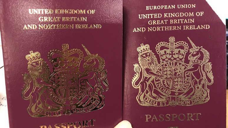 Independent: на новых британских паспортах не будет надписи «Европейский союз» 