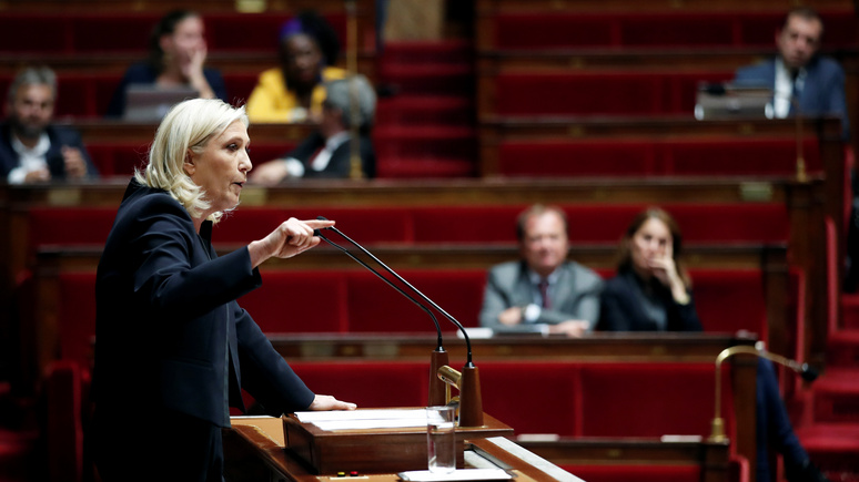 Le Figaro: Марин Ле Пен обвинила французские власти в разжигании беспорядков на демонстрациях