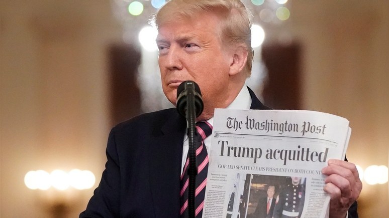 Business Insider: только треть американцев поддерживает оправдание Трампа сенатом