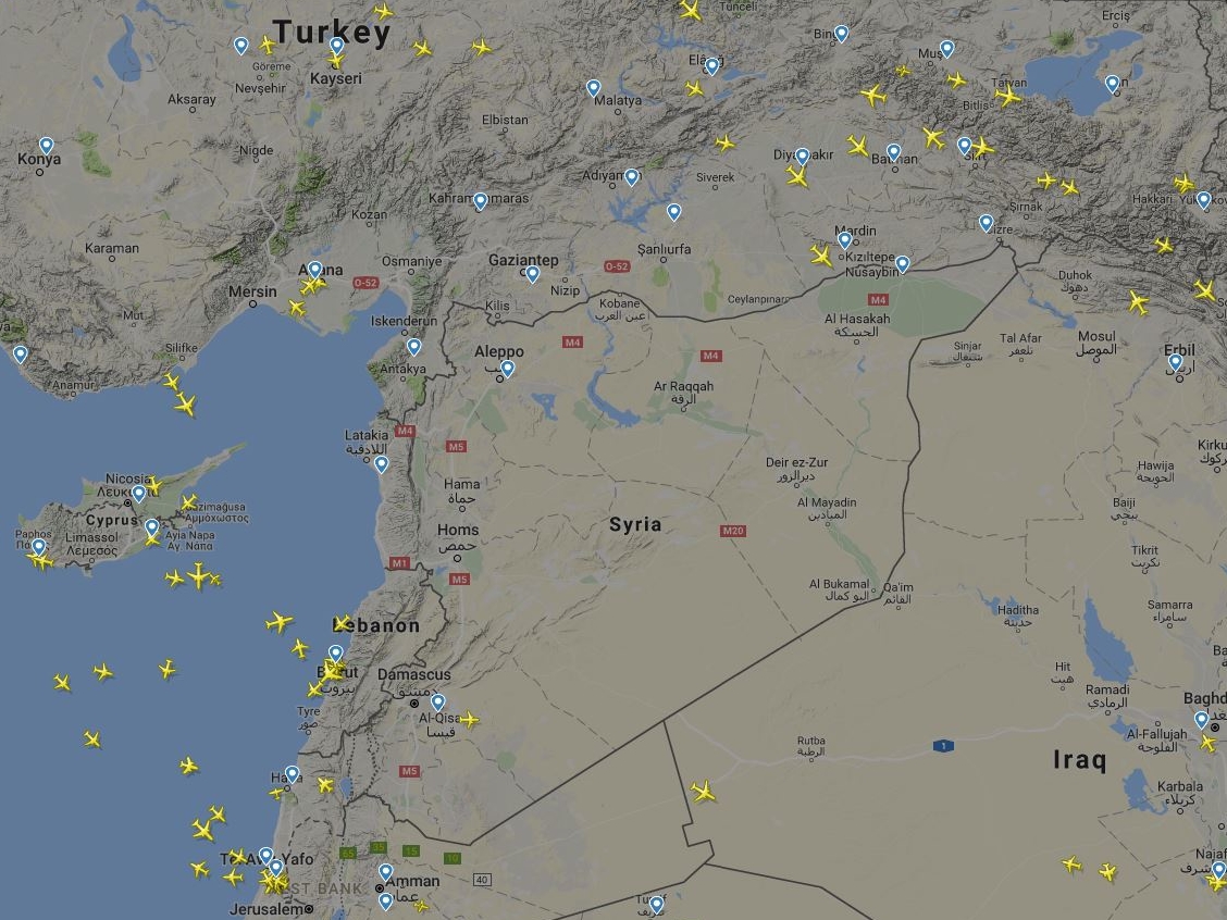 Евроконтроль предупредил о "возможных авиаударах по Сирии в следующие 72 часа"