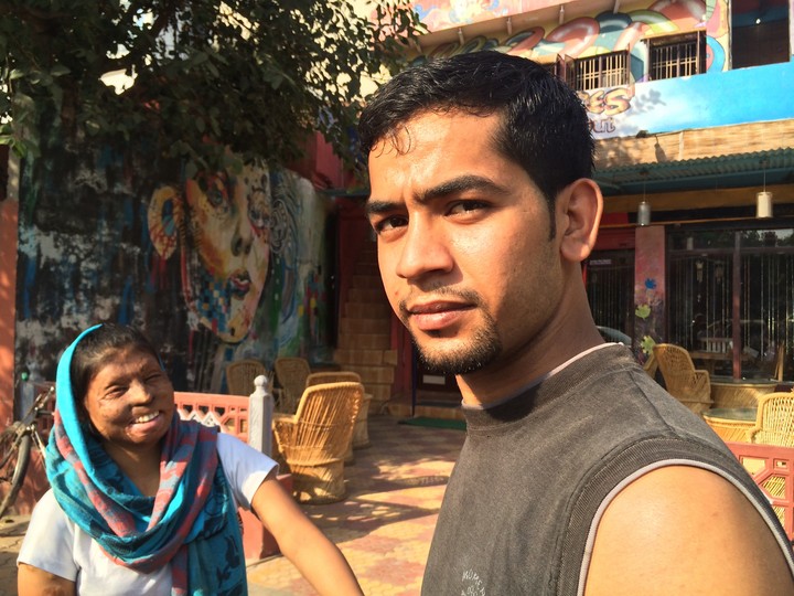 Acid attack survivors in India