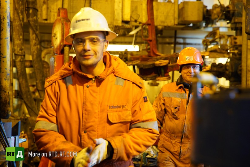 life on Arctic oil platform