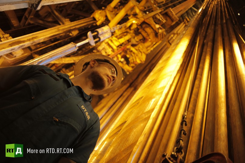 life on Arctic oil platform