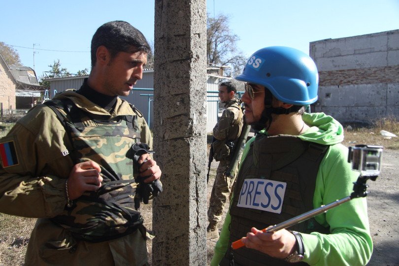 eye witness to Donbass Ukraine conflict