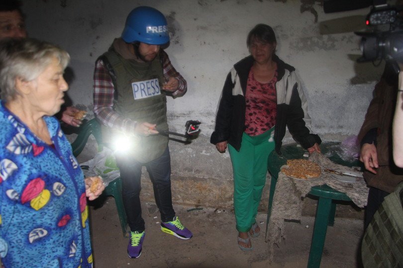 eye witness to Donbass Ukraine conflict