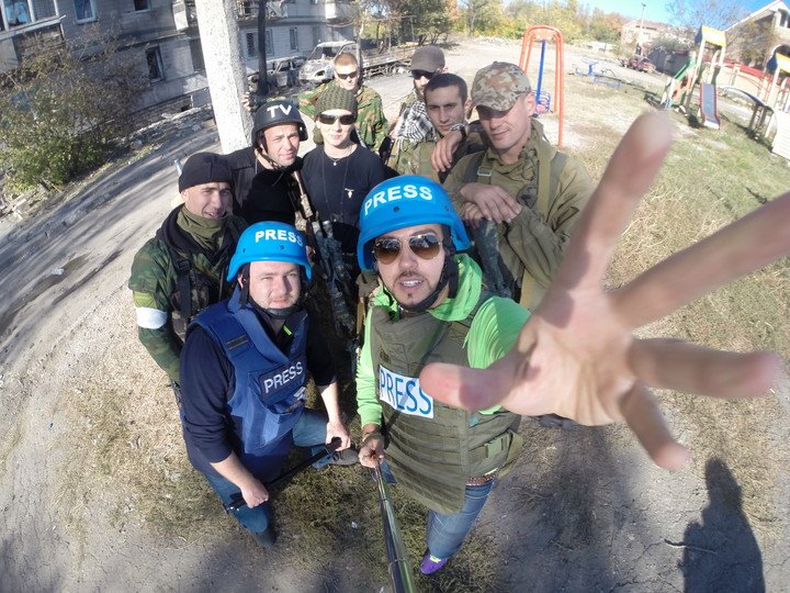 eye witness to Donbass Ukraine conflict