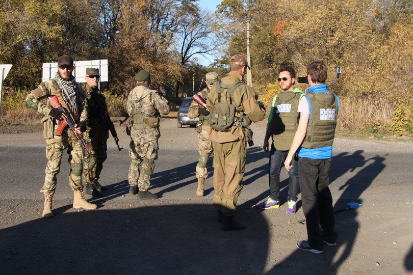 eye witness to Donbass Ukraine conflict