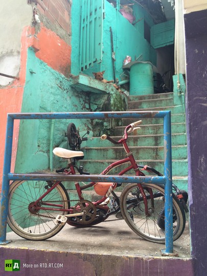 Rio favela children in city of God