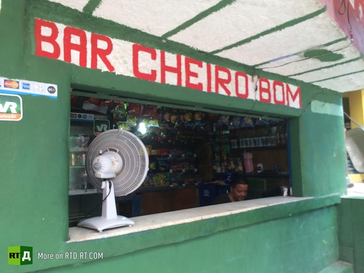 Rio favela children in city of God