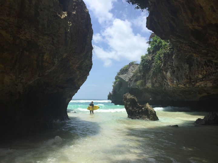 Russian disabled zen surfer