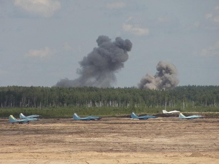 Russian air force ace pilots