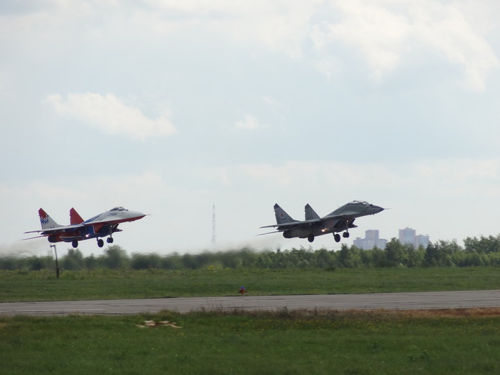 Russian air force ace pilots