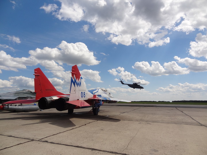 Russian air force ace pilots