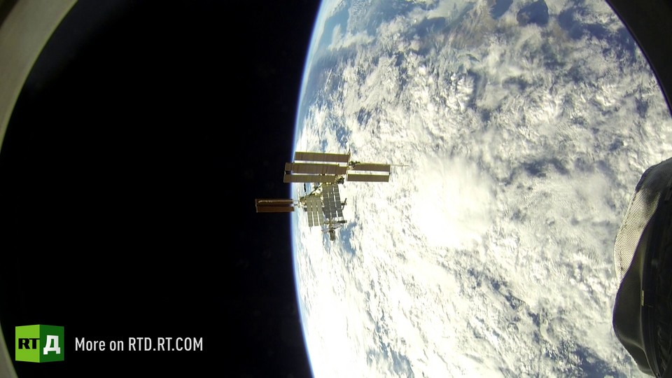 Russian cosmonaut's journey into space