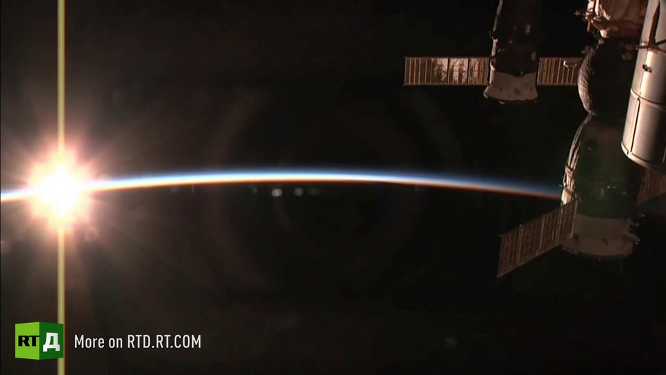 Russian cosmonaut's journey into space