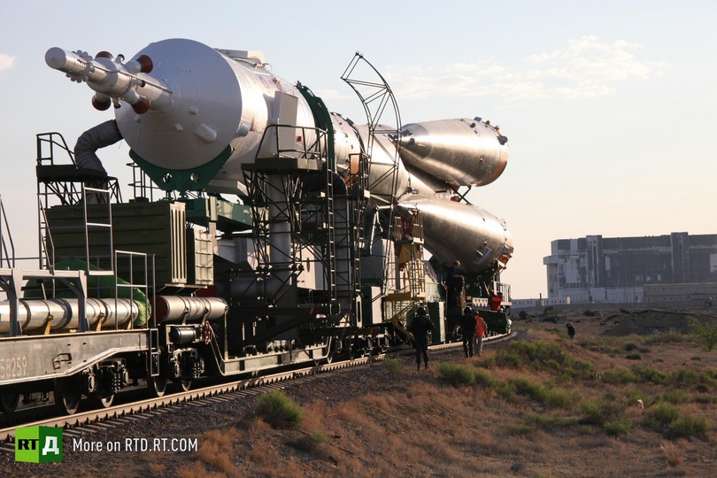Russian cosmonaut's journey into space