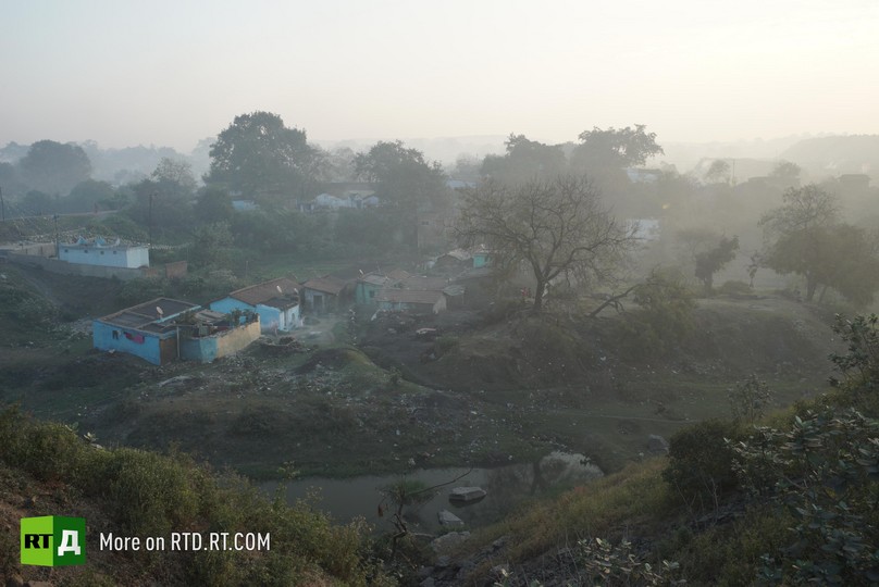 Coal pollution Jharia