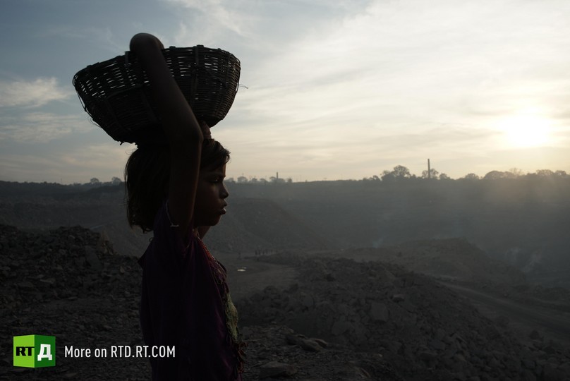 Coal pollution Jharia