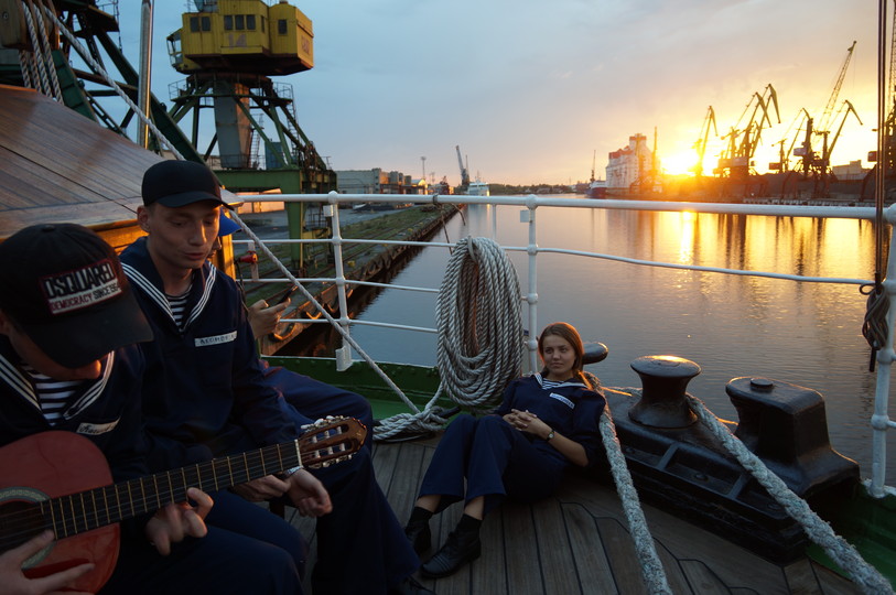 tall ship Kruzenstern