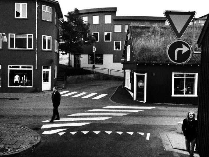 Killing whales tradition on Faroe Islands