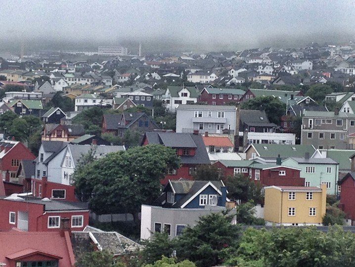 Killing whales tradition on Faroe Islands