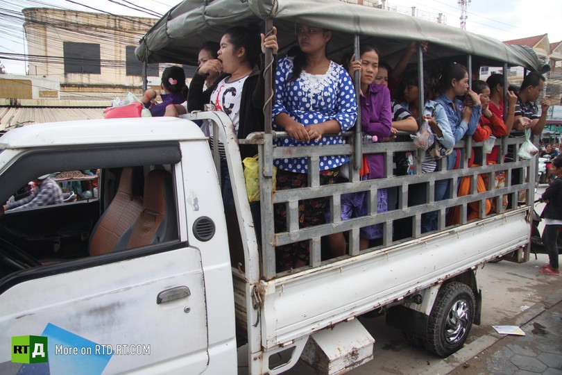 Cambodia garment industry workers' exploitation