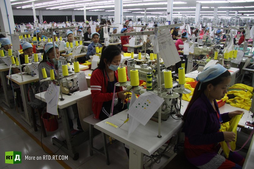 Cambodia garment industry workers' exploitation