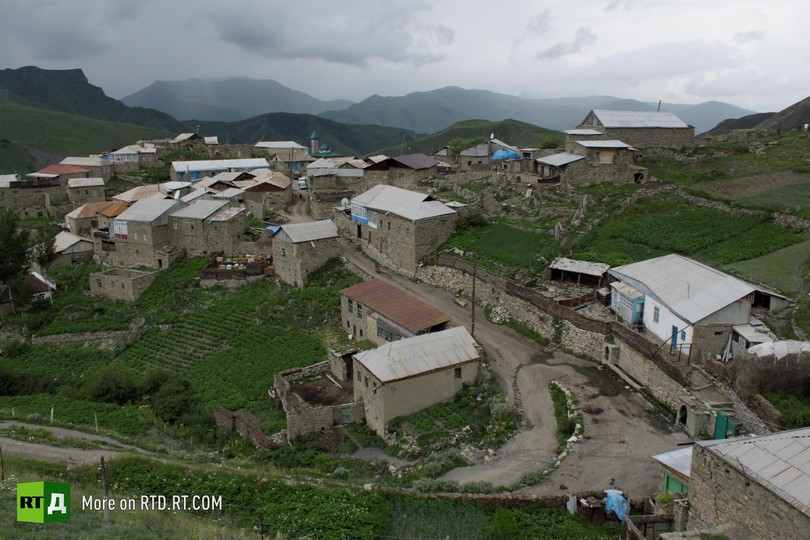 Dagestan tightrope walking 