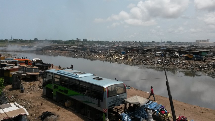 e waste dump in Agbobloshie, Ghana