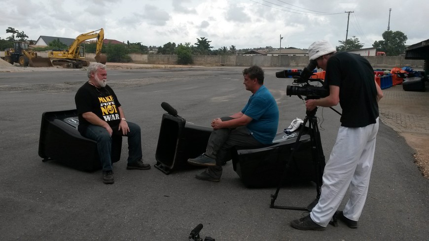 e waste dump in Agbobloshie, Ghana