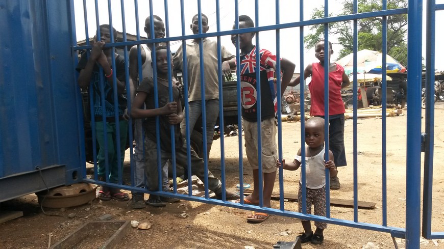 e waste dump in Agbobloshie, Ghana
