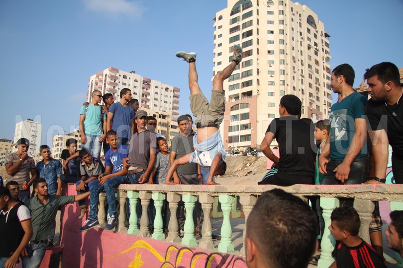 Gaza parkour free running