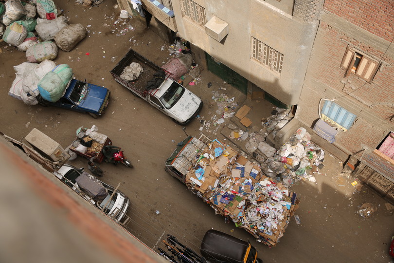 Zabbaleen Cairo trash collectors