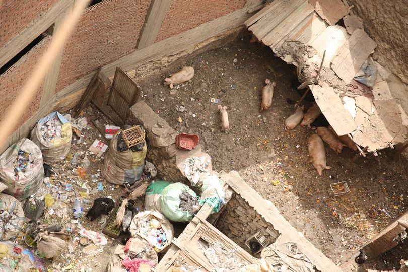 Zabbaleen Cairo trash collectors
