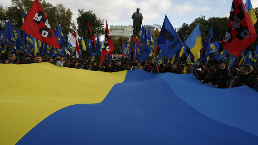 Немецкие СМИ: Раскол в Киеве грозит перерасти в гражданскую войну на западе Украины