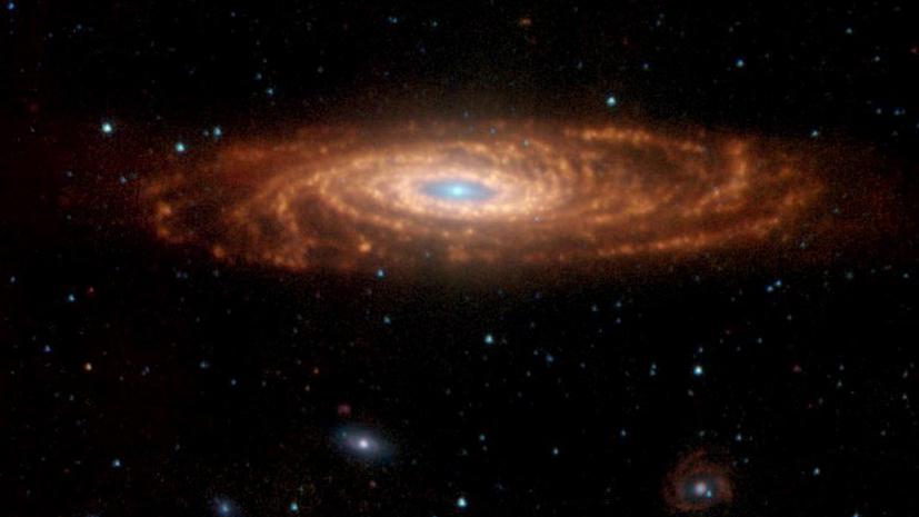 Крупнейшая спиральная галактика открыта по чистой случайности