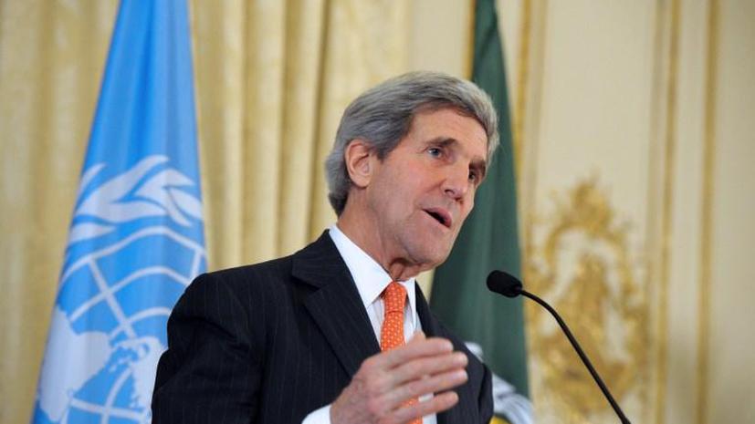 Госдеп США: Джон Керри не приглашал Иран на «Женеву-2»