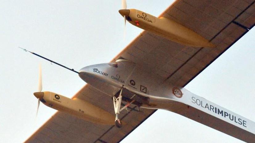 У самолёта Solar Impulse возникли технические неполадки