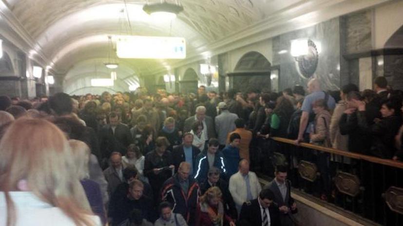 «Неизвестный предмет» вызвал сбой в московском метро