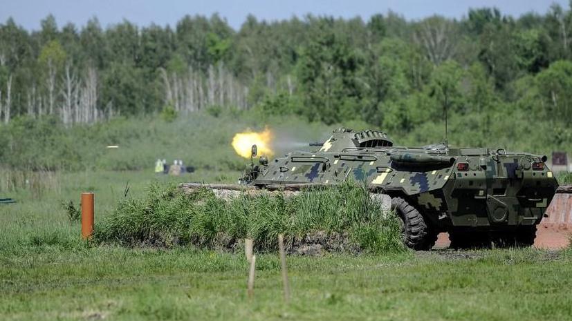 Активист: Ополченцы из Луганска в бою под Лисичанском отбили у армии Украины пять БМП