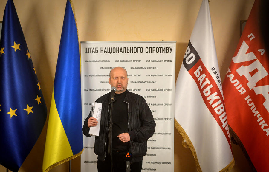 Александр Турчинов: Украина должна вернуться к семье европейских стран