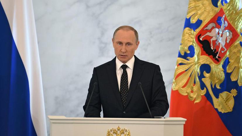 Владимир Путин: Правящая верхушка Турции несёт ответственность за гибель российских военных