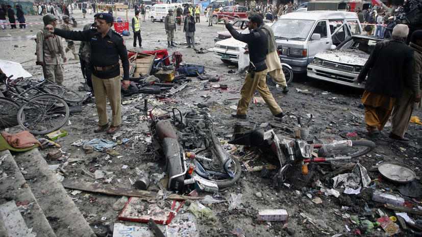 На пакистанском рынке прогремел взрыв, унесший жизни как минимум 16 человек