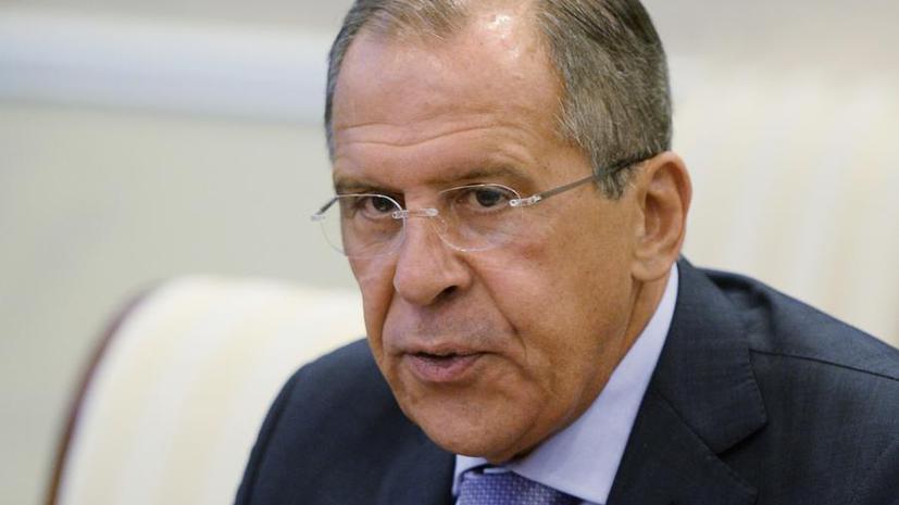 Сергей Лавров: С радикальными исламистами нельзя вести переговоры