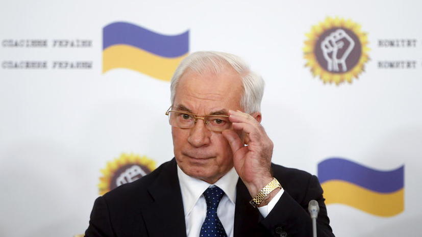 Николай Азаров: Сегодня украинский народ выступает в роли Шуры Балаганова, пилящего «золотые» гири