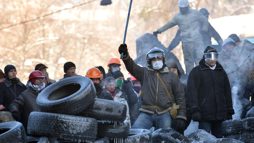 В Киеве продолжаются акции протеста - прямая трансляция